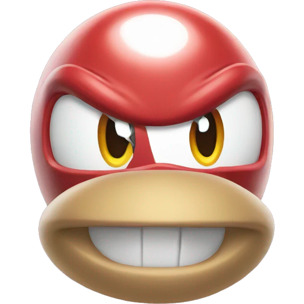 knuckles from sonic emoji