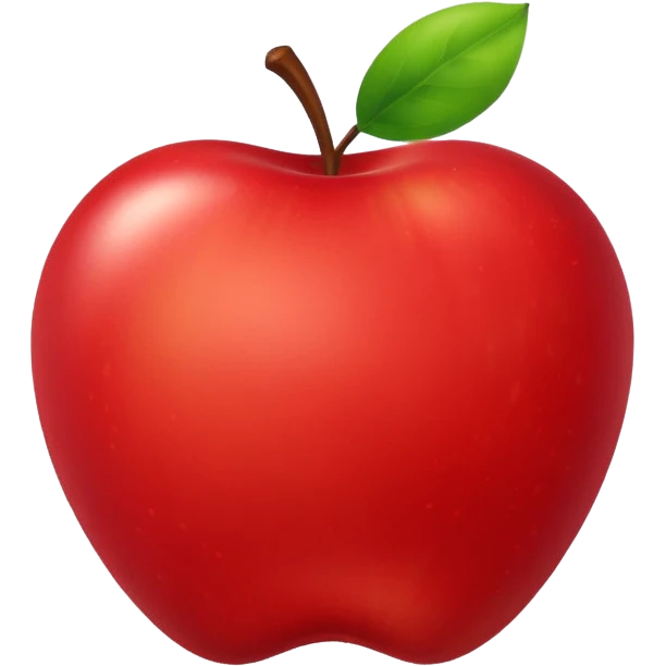 Juice Box RED Apple emoji