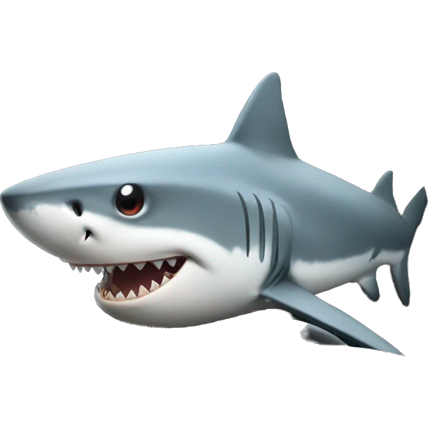 shark in a car emoji