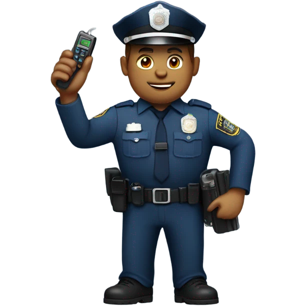 Police officer emoji