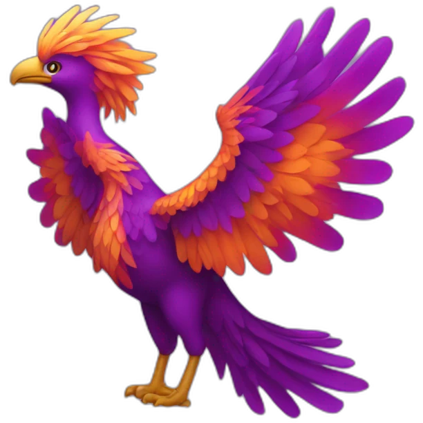 Phoenix purple emoji