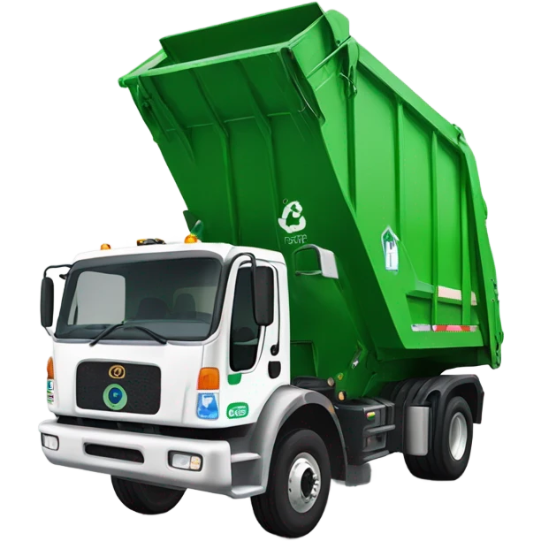 Trash truck  emoji