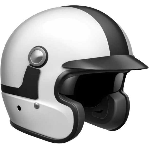 🪖 make this emoji black and white emoji