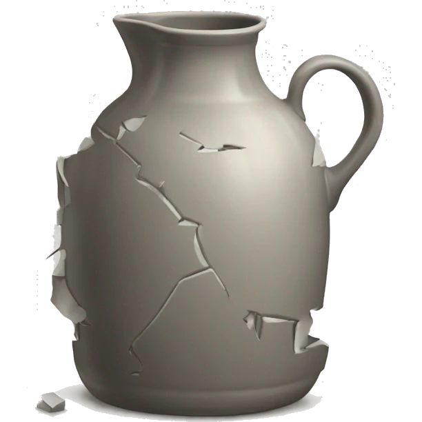 broken jug emoji