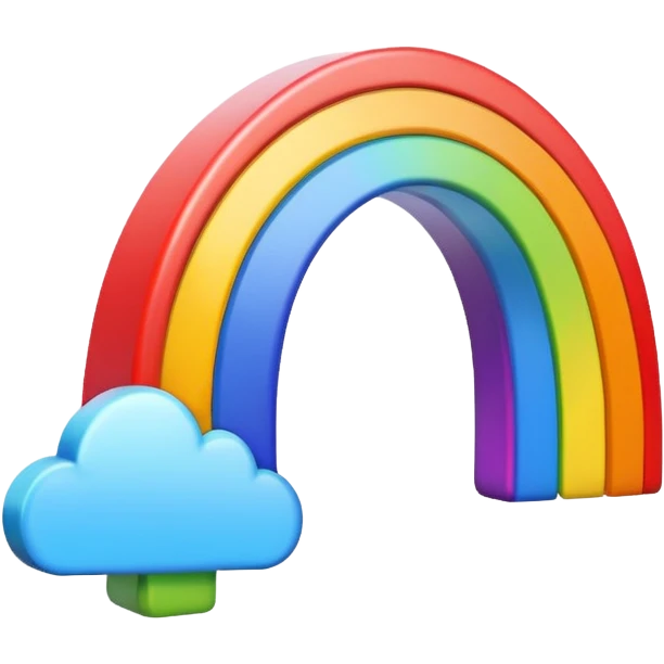 rainbow emoji