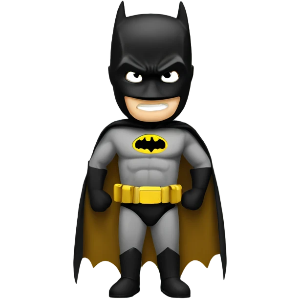 batman saying stop emoji