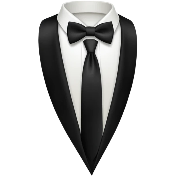 black tie (just tie, not ribbon) emoji