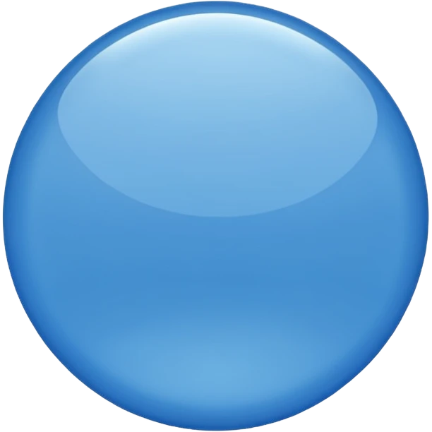 Centang biru bulat emoji