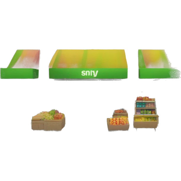 supermarket exterior structure emoji