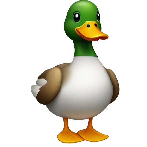 duck for the bathroom emoji