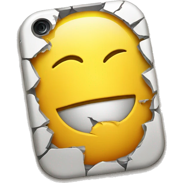 Broken iPhone emoji
