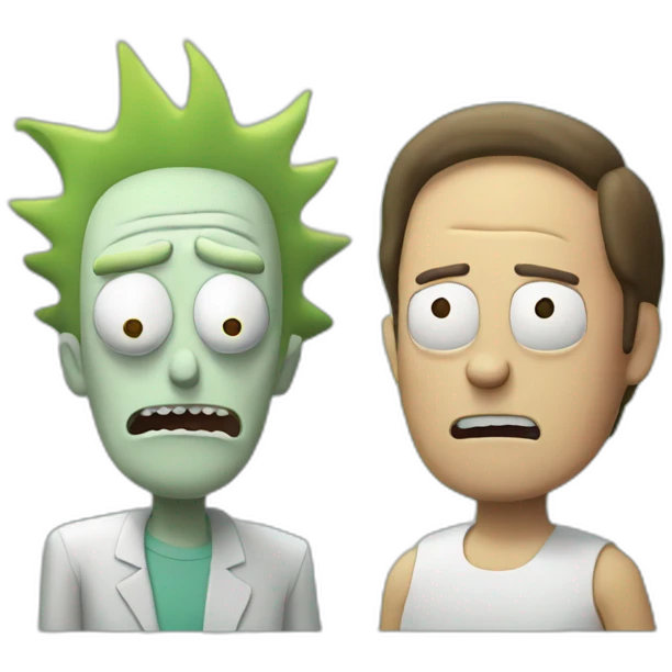 Rick and morty emoji