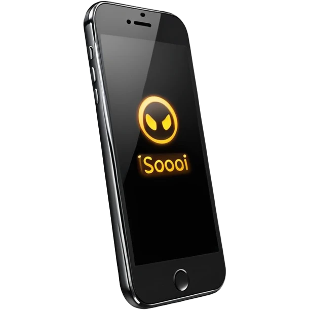 Super Futuristic phone emoji