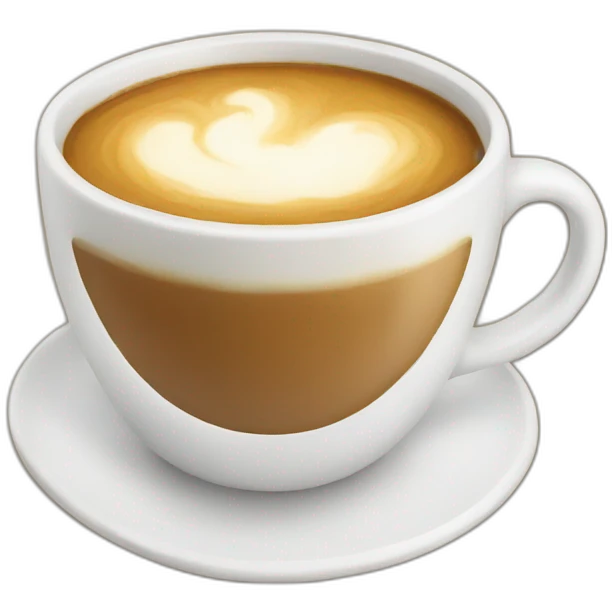 white-coffee emoji