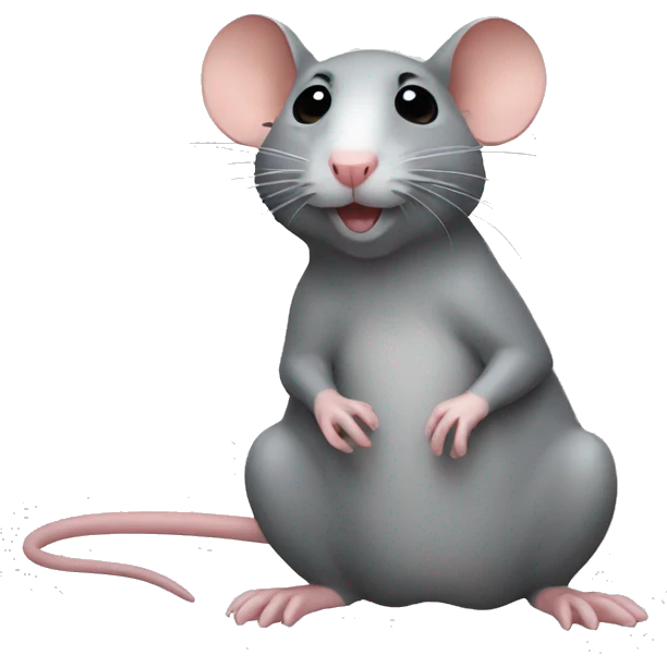 Rat with c4 emoji