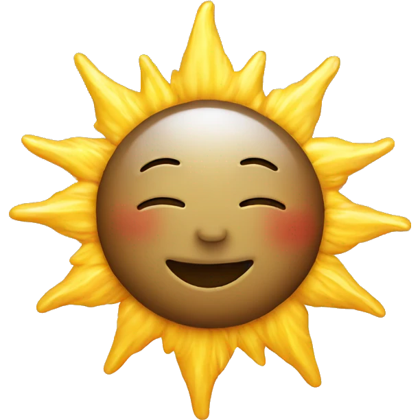 sun and star emoji