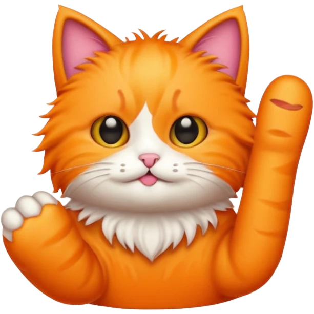 Finger kitty emoji  emoji