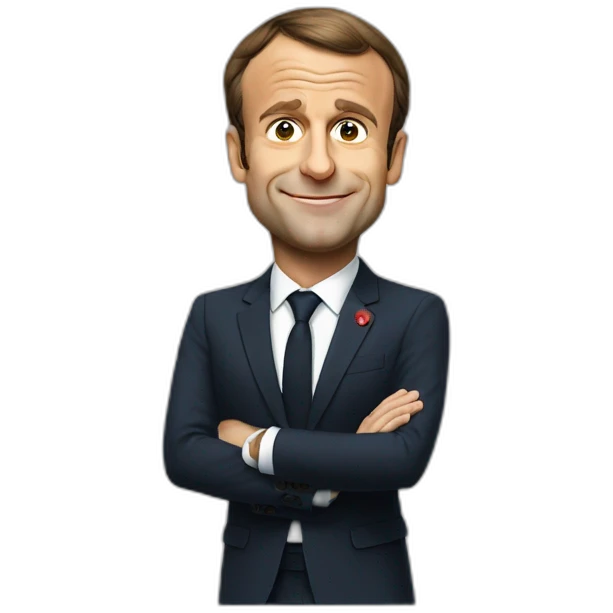 Emmanuel Macron emoji