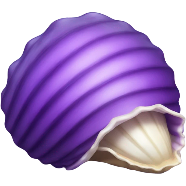 purple shell emoji