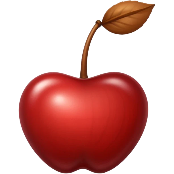 a cherry seed emoji