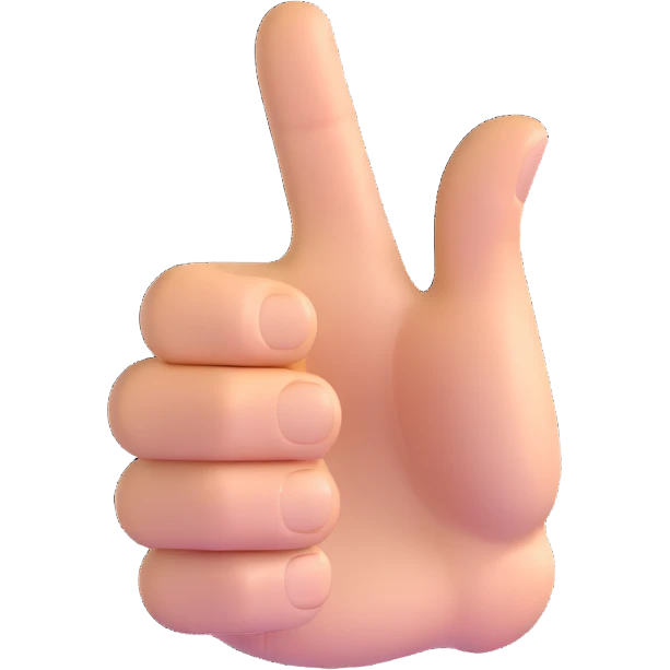thumbs up emoji