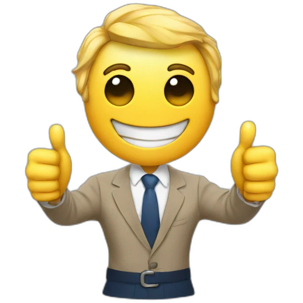 Anchor with two thumbs up emoji
