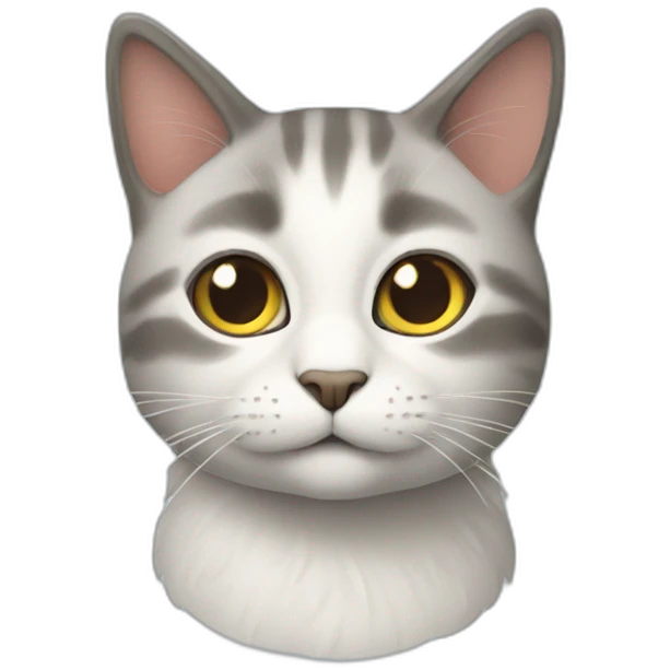 Un chat qui et sur la montagne emoji