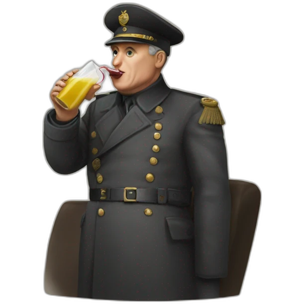 mussolini-drinking-juice emoji
