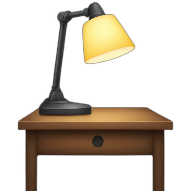 Desk lamp emoji | AI Emoji Generator