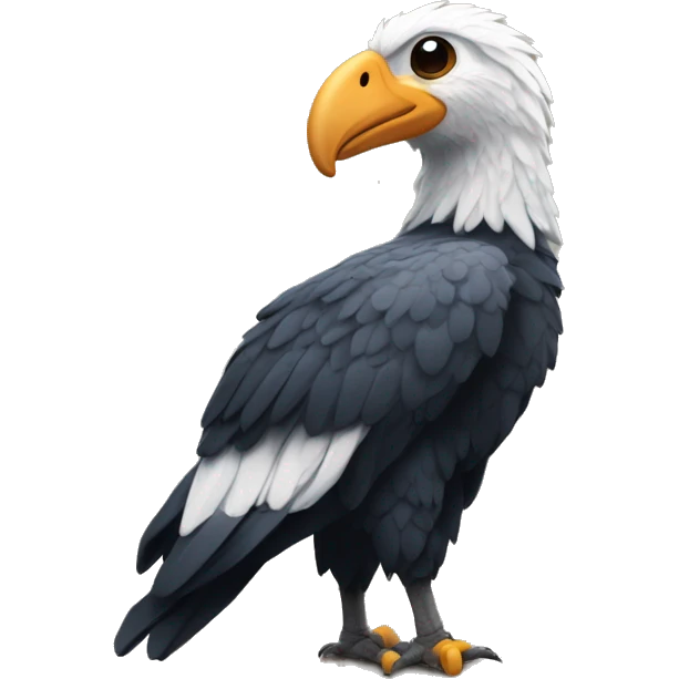 condor de los andes con montañas emoji
