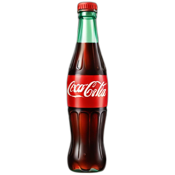 Bouteille de coca cola simple emoji
