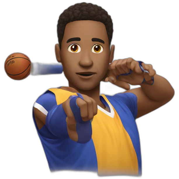 3-points shooting emoji
