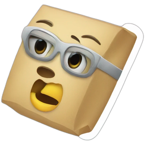 a postcard sticker emoji