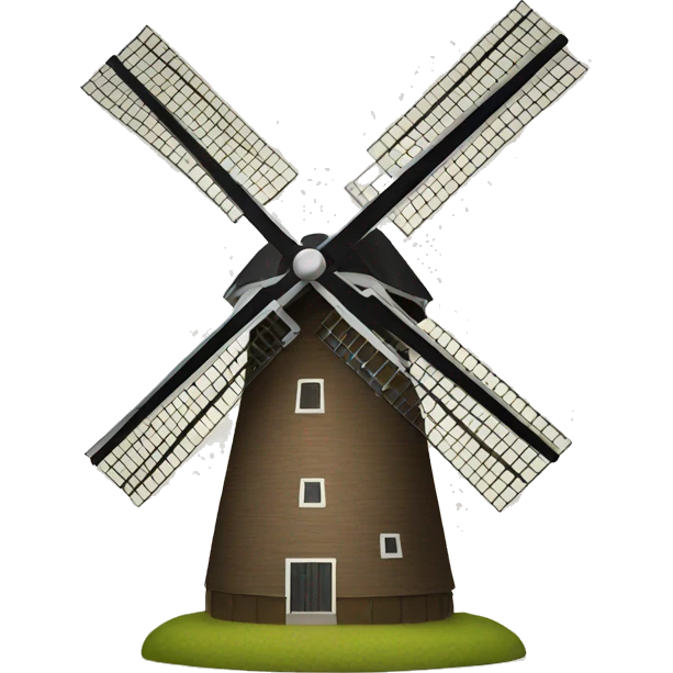 Dutch windmill emoji