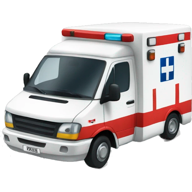 British ambulance emoji