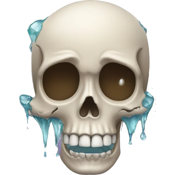 skull tears emoji