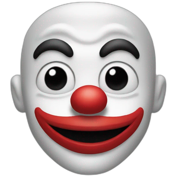Popo payaso emoji