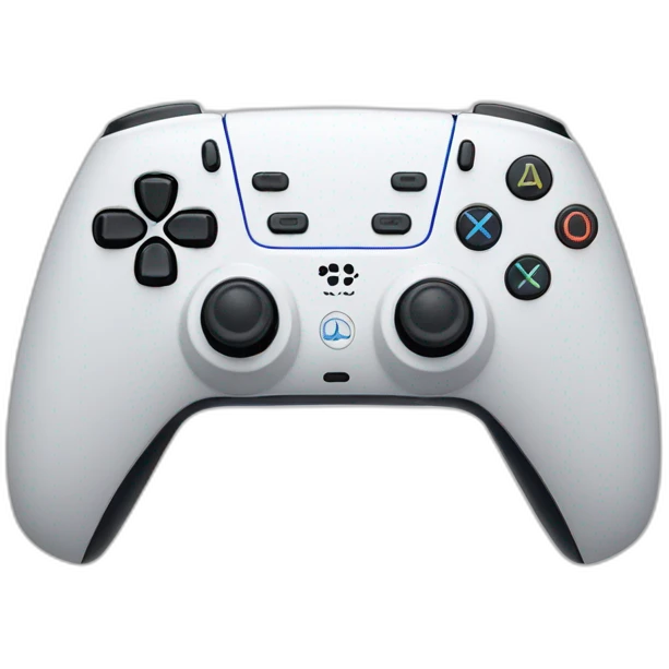 Une manette ps5 emoji