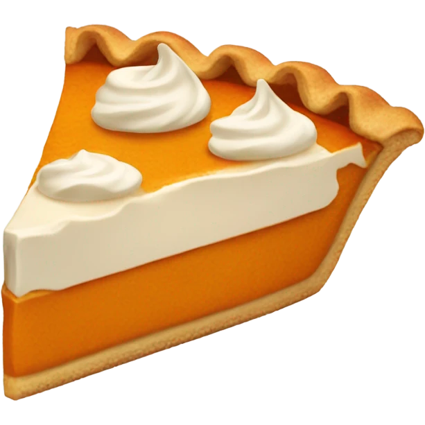 Pumpkin pie  emoji