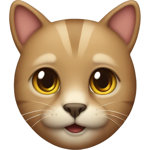 cat with bear emoji