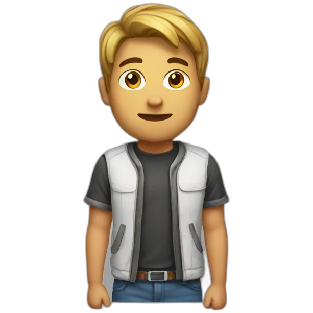 Gaming boy emoji