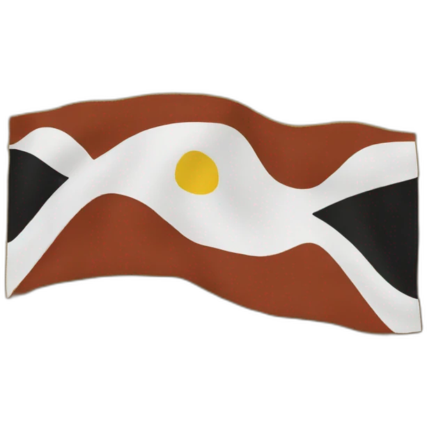 Aboriginal flag emoji