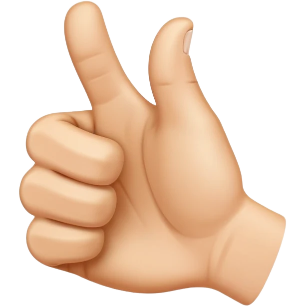 thumbs up emoji