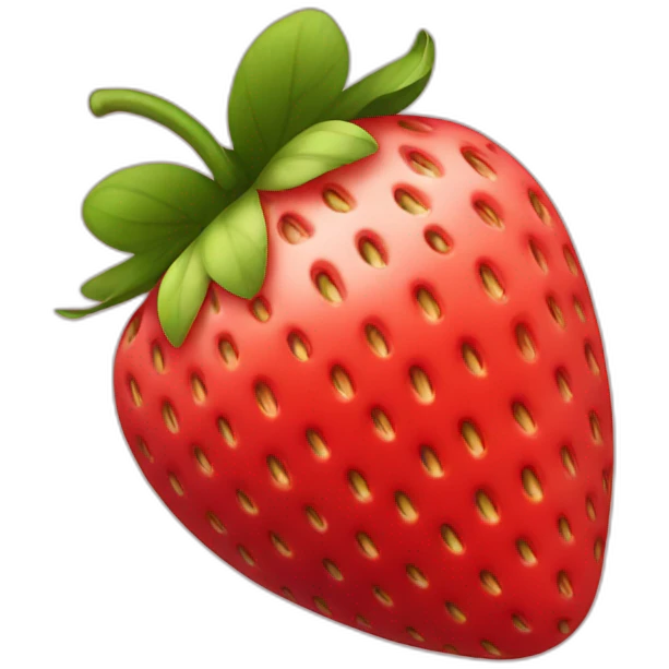 strawberry emoji