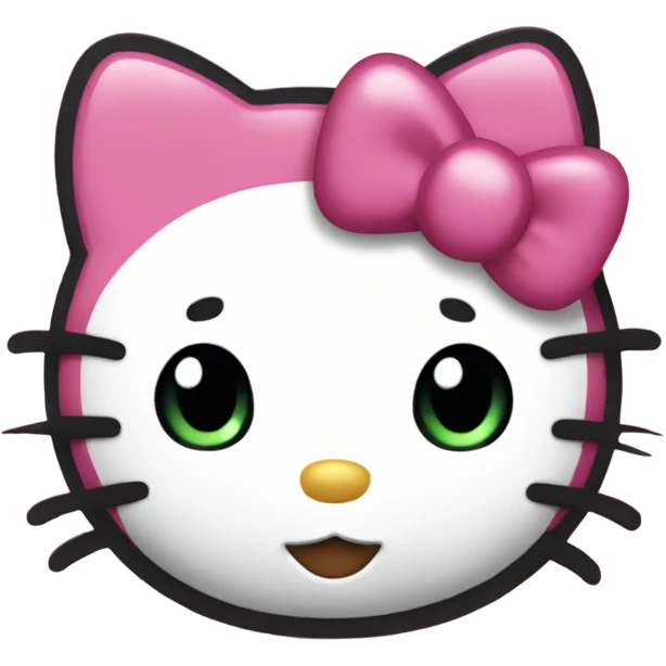 Hello kitty emoji
