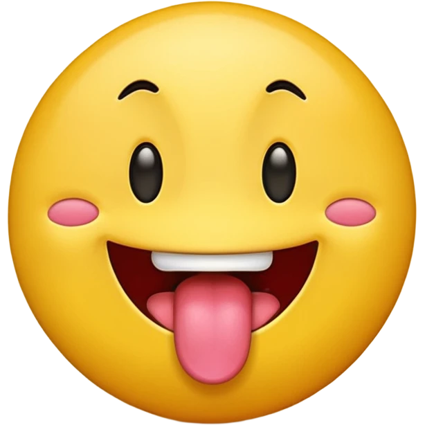 Funny tounge out emoji emoji