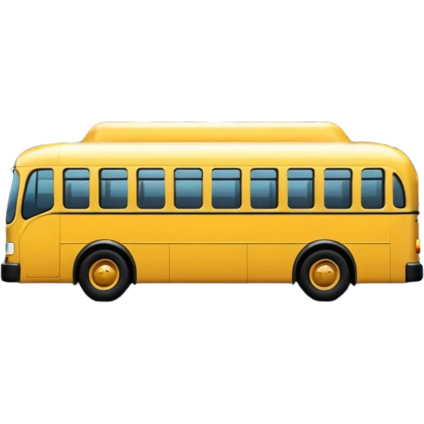 bus on the road in the city emoji