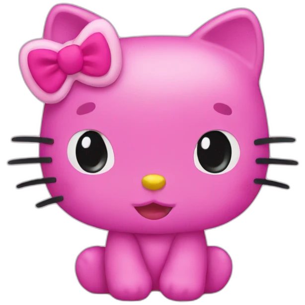 Hello kitty emoji