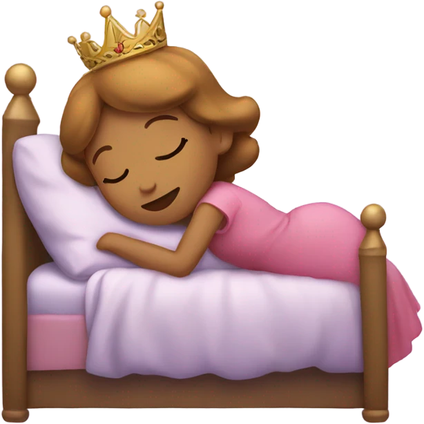 Sleeping princess emoji