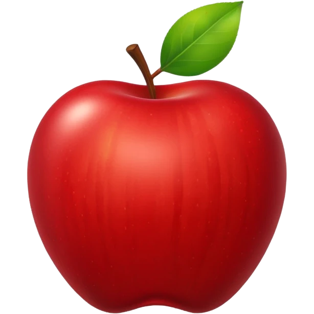 Maçã do amor  emoji